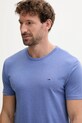 Odzież Tommy Jeans t-shirt DM0DM20363 niebieski
