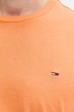 Tommy Jeans tricou bărbați DM0DM20363 portocaliu