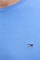 Tommy Jeans t-shirt Ανδρικό DM0DM20363 μπλε