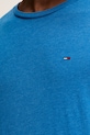 Tommy Jeans tricou DM0DM20363 bleumarin