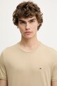 Ρούχα Μπλουζάκι Tommy Jeans DM0DM20363 μπεζ