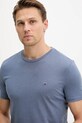 Дрехи Тениска Tommy Jeans DM0DM20363 син