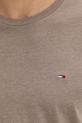 Tommy Jeans tricou bărbați DM0DM20363 maro