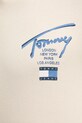 Хлопковая футболка Tommy Jeans DM0DM21106 бежевый