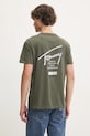 Îmbrăcăminte Tommy Jeans tricou din bumbac DM0DM21106 verde