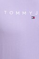 Tommy Jeans tricou din bumbac violet DM0DM20744