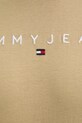 Tommy Jeans tricou din bumbac DM0DM20744 bej