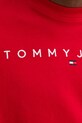 Tommy Jeans t-shirt bawełniany DM0DM20744 czerwony
