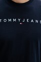 Tommy Jeans tričko pánske bavlnené DM0DM20744 tmavomodrá