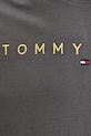 Хлопковая футболка Tommy Jeans DM0DM20744 серый