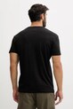 Bavlnené tričko Tommy Jeans DM0DM20744 čierna SS25