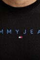 Bavlnené tričko Tommy Jeans čierna DM0DM20744