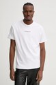 Бавовняна футболка Tommy Jeans білий DM0DM21110