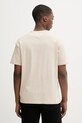 Odzież Tommy Jeans t-shirt bawełniany DM0DM21110 beżowy