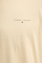 Бавовняна футболка Tommy Jeans жовтий DM0DM21188