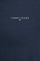 Бавовняна футболка Tommy Jeans DM0DM21188 темно-синій