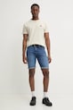 Tommy Jeans tricou din bumbac DM0DM20322 bej AW25
