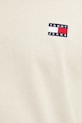 Tommy Jeans tricou din bumbac DM0DM20322 bej