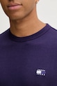 Tommy Jeans t-shirt bawełniany DM0DM20322 fioletowy