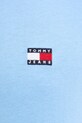 Хлопковая футболка Tommy Jeans голубой DM0DM20322