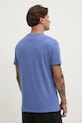 Одяг Бавовняна футболка Tommy Jeans DM0DM20322 фіолетовий