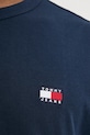 Tommy Jeans tricou din bumbac DM0DM20322 bleumarin