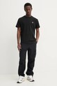 Бавовняна футболка Tommy Jeans DM0DM20322 чорний SS25