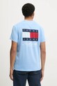 Îmbrăcăminte Tommy Jeans tricou DM0DM20346 albastru