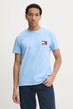 Tommy Jeans tricou albastru DM0DM20346