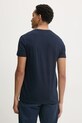 Дрехи Памучна тениска Tommy Jeans DM0DM20365 тъмносин