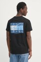 Îmbrăcăminte Tommy Jeans tricou din bumbac DM0DM21108 negru