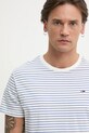 Tommy Jeans tricou din bumbac alb DM0DM20377