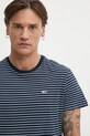 Tommy Jeans tricou din bumbac bleumarin DM0DM20377