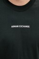 Bombažna kratka majica Armani Exchange XM000588.AF12308 zelena