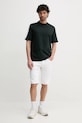 Armani Exchange t-shirt bawełniany XM000322.AF10361 zielony SS25