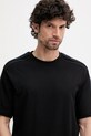Armani Exchange pamut póló fekete XM000322.AF10361
