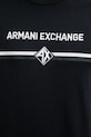 Armani Exchange t-shirt bawełniany XM000274.AF12308 granatowy