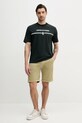 Armani Exchange pamut póló XM000274.AF12308 zöld SS25