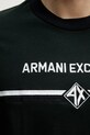 Armani Exchange pamut póló XM000274.AF12308 zöld