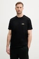 Armani Exchange t-shirt bawełniany nadruk czarny XM000327.AF10364