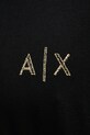 Armani Exchange t-shirt bawełniany XM000327.AF10364 czarny
