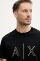 Bavlnené tričko Armani Exchange čierna XM000325.AF10364