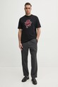 Karl Lagerfeld tricou din bumbac 551225.755400 negru SS25