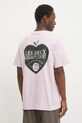 Odzież Les Deux t-shirt bawełniany LDM101204 różowy