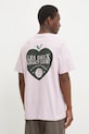 Odzież Les Deux t-shirt bawełniany LDM101204 różowy