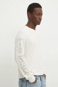 Îmbrăcăminte Les Deux longsleeve din bumbac LDM110037 bej