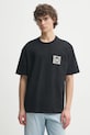 Odzież Les Deux t-shirt bawełniany LDM101212 czarny