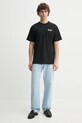 Les Deux tricou din bumbac LDM101216 negru SS25