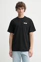Îmbrăcăminte Les Deux tricou din bumbac LDM101216 negru