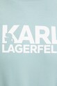 Tričko Karl Lagerfeld 551235.755087 tyrkysová